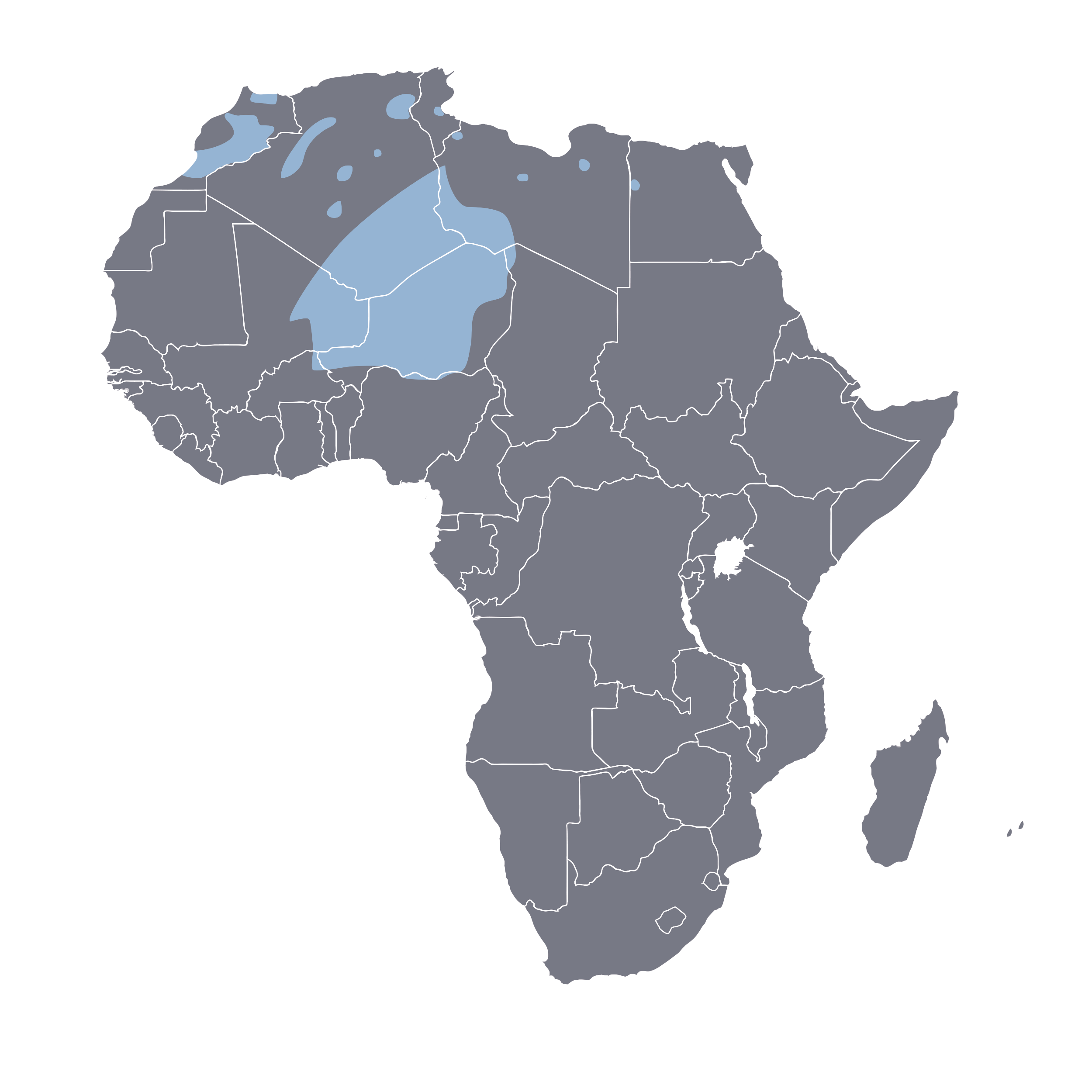 region where Tifinagh chararacter set is used